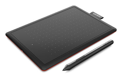 Wacom One by Medium graphic tablet Black 2540 lpi 216 x 135 mm USB