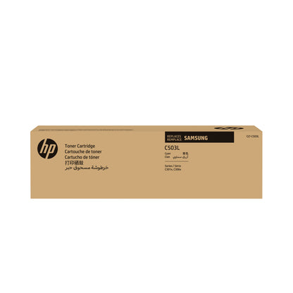 Samsung CLT-C503L High-Yield Cyan Original Toner Cartridge