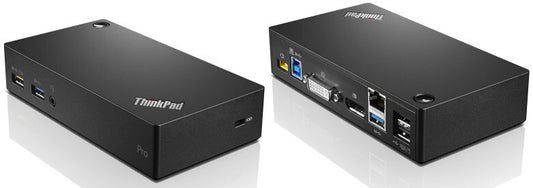 Lenovo 40A70045IT laptop dock/port replicator Wired USB 3.2 Gen 1 (3.1 Gen 1) Type-B Black