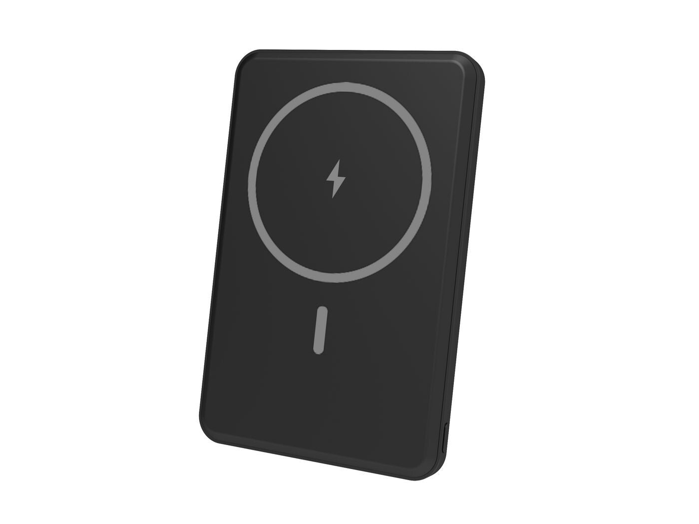 eSTUFF ES641100 power bank 5000 mAh Wireless charging Black