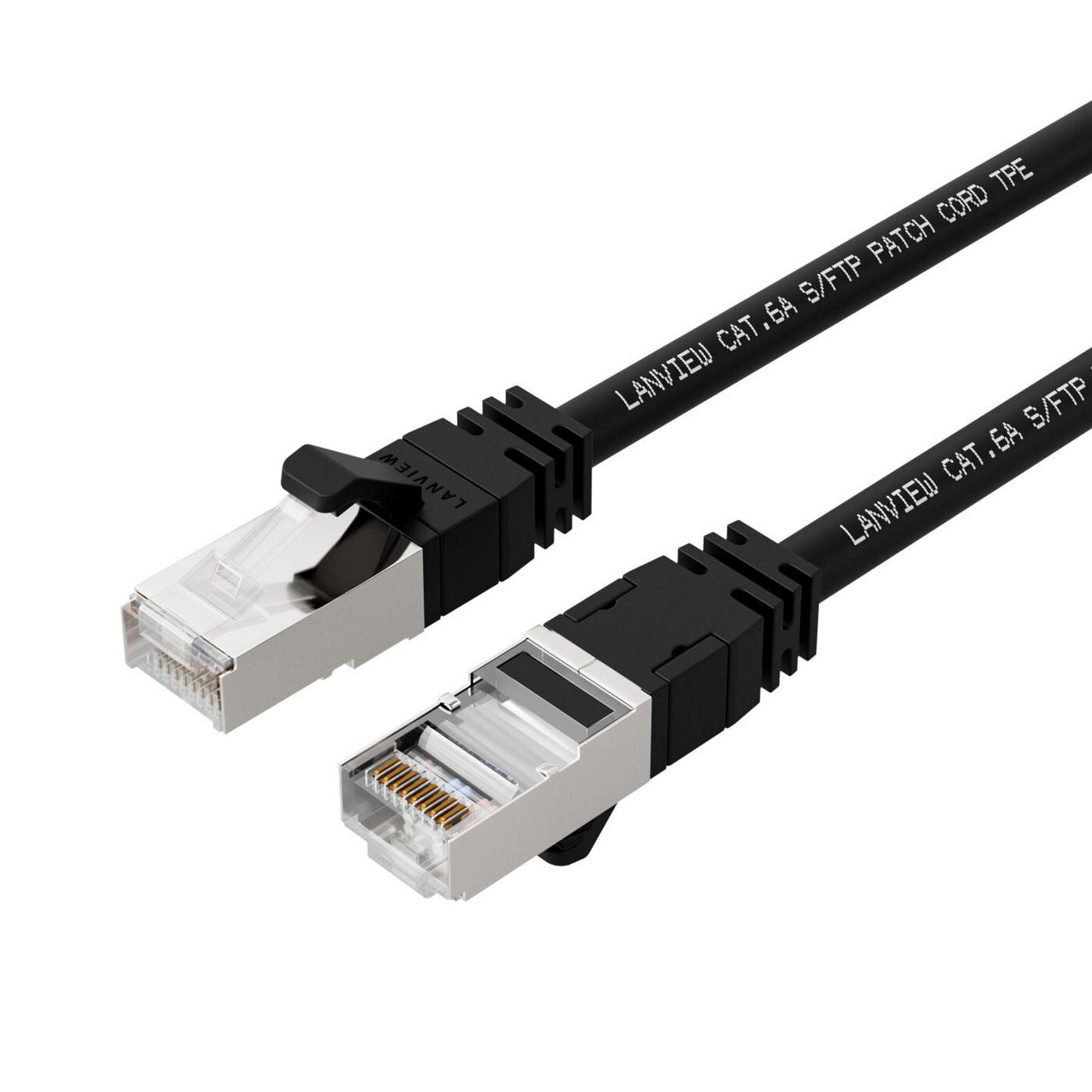 Lanview LV-SFTP6A03B networking cable Black 3 m S/FTP (S-STP)