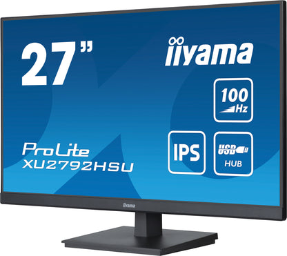 iiyama ProLite XU2792HSU-B6 computer monitor 68.6 cm (27") 1920 x 1080 pixels Full HD LED Black