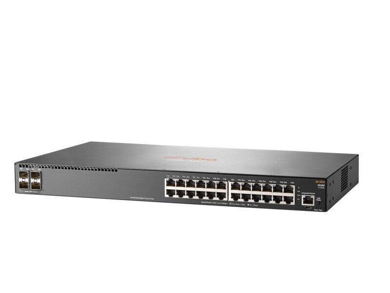 HPE Aruba 2930F 24G 4SFP+ Managed L3 Gigabit Ethernet (10/100/1000) 1U