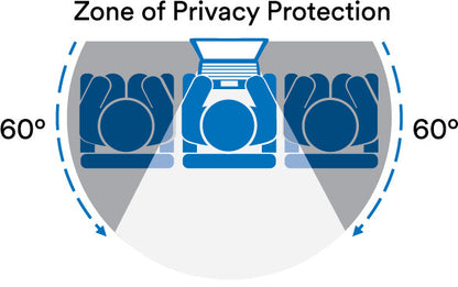 3M Privacy Filter for 24in Full Screen Monitor with COMPLY™ Magnetic Attach, 16:10, PF240W1EM