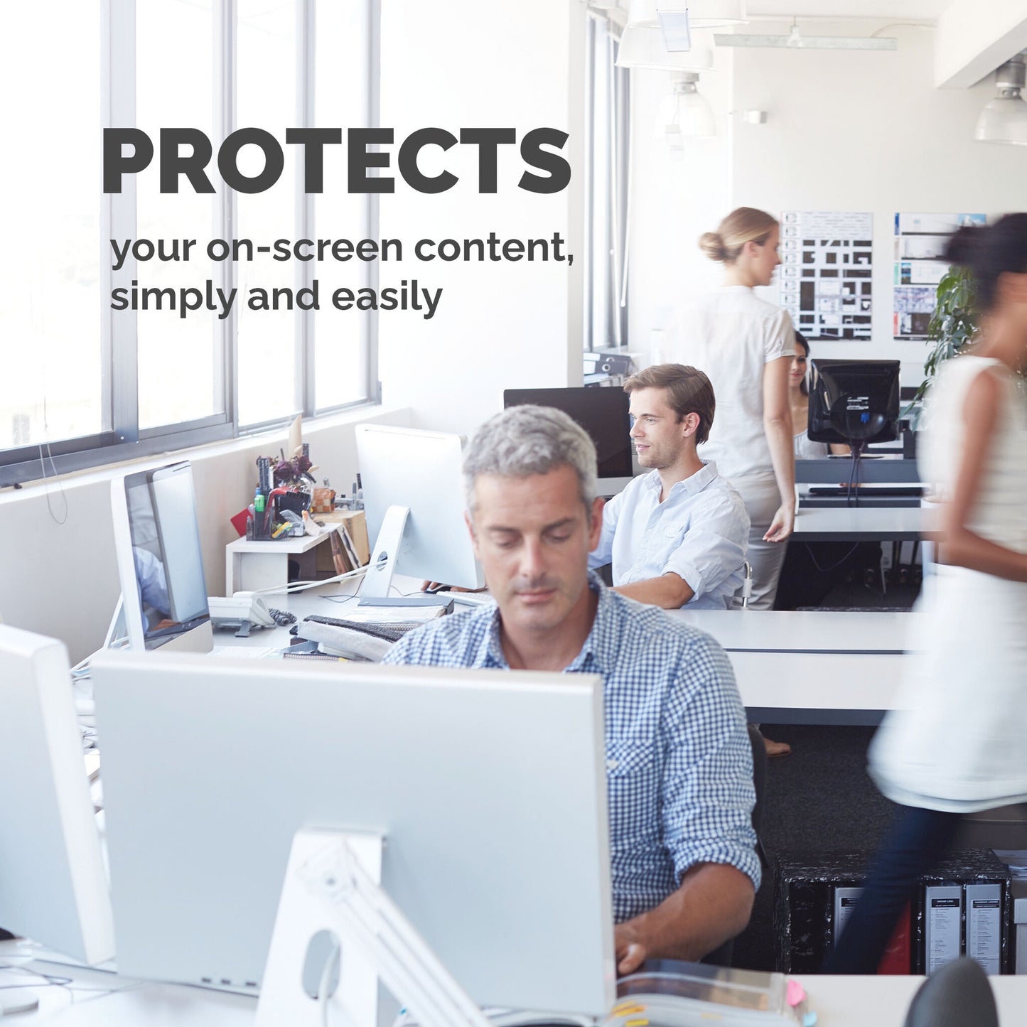 Fellowes 4816901 display privacy filter 60.5 cm (23.8") Monitor Frameless display privacy filter