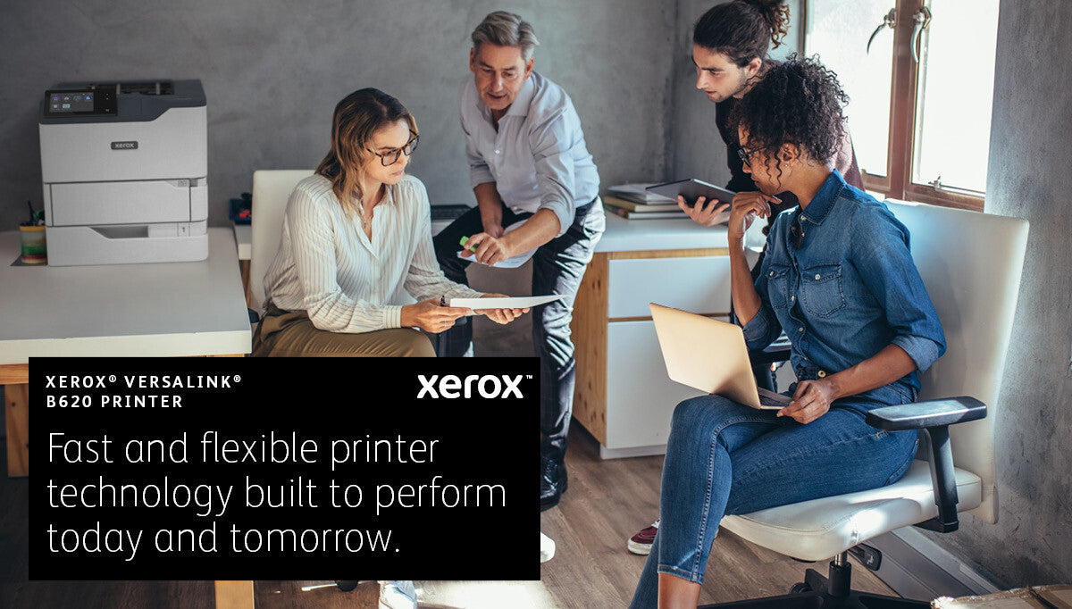 Xerox VersaLink B620 A4 61ppm Duplex Printer PS3 PCL5e/6 2 Trays 650 Sheets