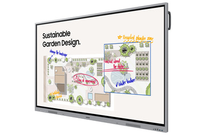 Samsung WE86FX interactive whiteboard 2.18 m (86") 3840 x 2160 pixels Touchscreen Grey HDMI