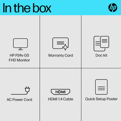 HP P24v G5 FHD Monitor