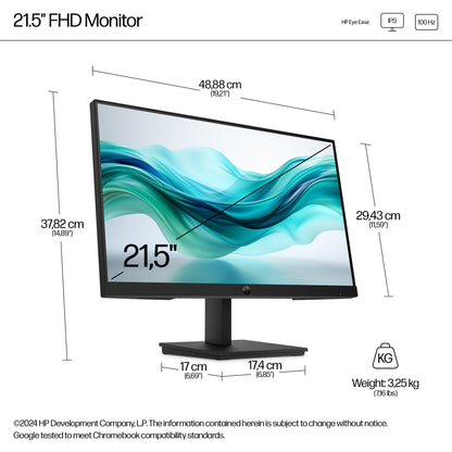 HP Series 3 Pro 21.5 inch FHD Monitor - 322pf