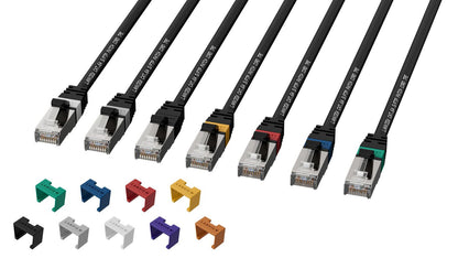 Lanview LV-SFTP6A0025B networking cable Black 0.25 m Cat6a S/FTP (S-STP)