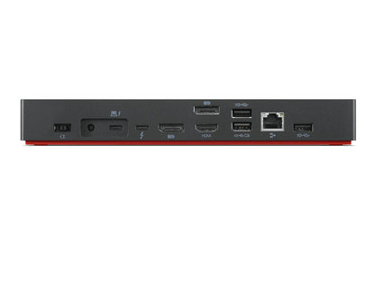 Lenovo 40B00300IT laptop dock/port replicator Wired Thunderbolt 4 Black, Red