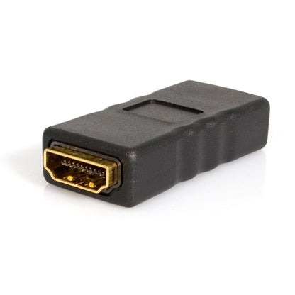 StarTech.com HDMI to HDMI Adapter, High Speed HDMI to HDMI Connector, 4K 30Hz HDMI to HDMI Coupler, HDMI to HDMI Converter, HDMI Female to HDMI Female Adapter