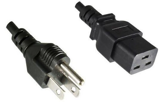 Microconnect PE110518 power cable Black 1.8 m C19 coupler