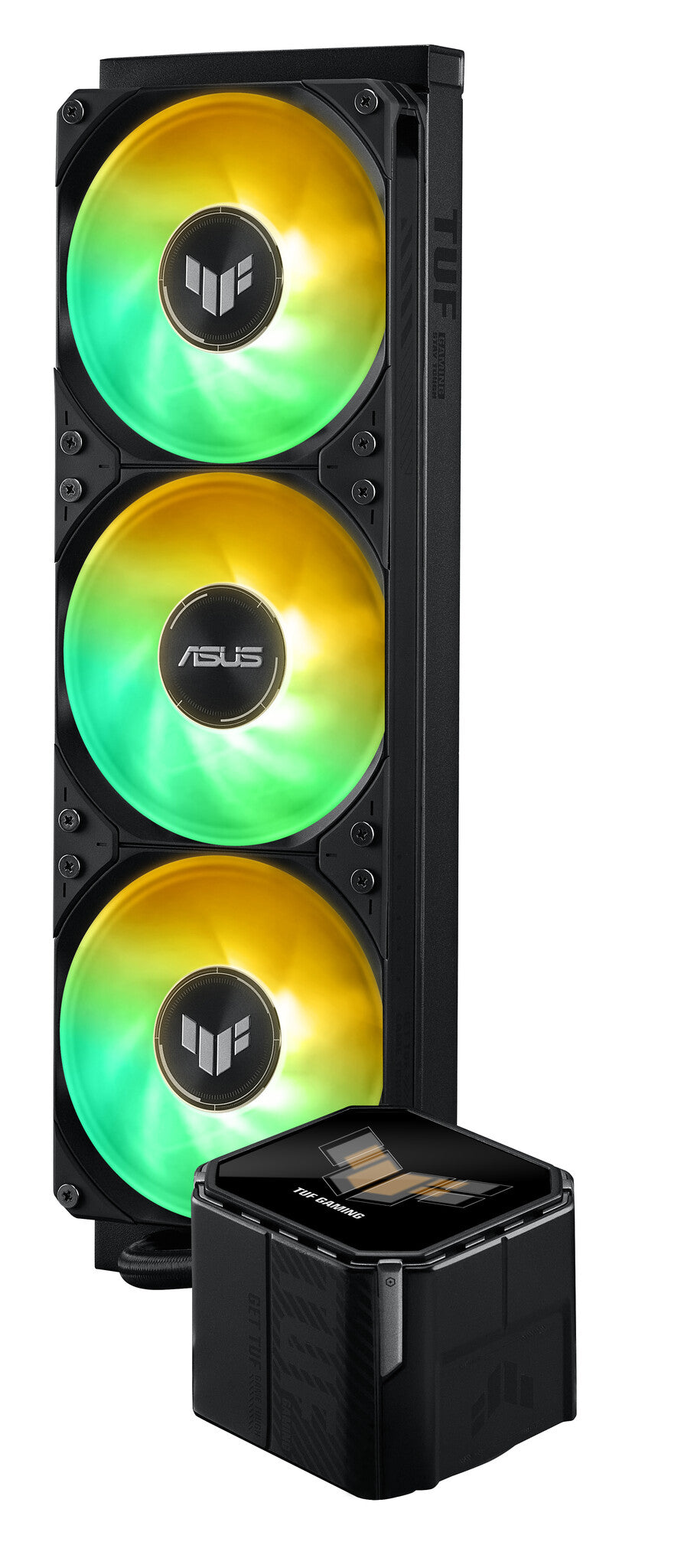 ASUS TUF Gaming LC III 360 ARGB LCD Processor All-in-one liquid cooler 12 cm Black 1 pc(s)