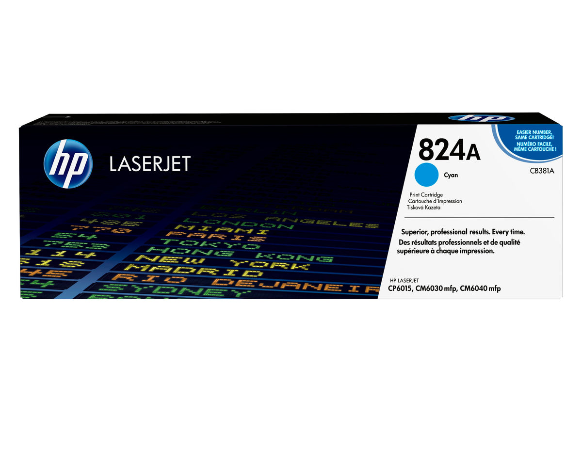 HP 824A Cyan LaserJet Image Drum