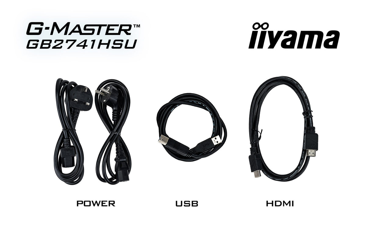 iiyama G-MASTER GB2741HSU-B1 computer monitor 68.6 cm (27") 1920 x 1080 pixels Full HD LED Black