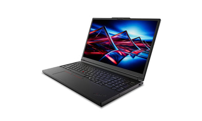 Lenovo ThinkPad T16g Gen 3 Intel Core Ultra 7 265HX Mobile workstation 40.6 cm (16") WUXGA 64 GB DDR5-SDRAM 1 TB SSD NVIDIA GeForce RTX 5080 Wi-Fi 7 (802.11be) Windows 11 Pro UK English Black