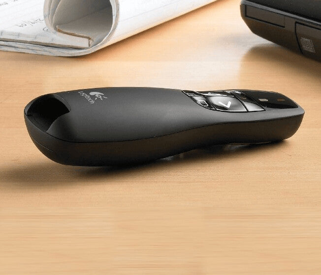 Logitech R400 wireless presenter RF Black