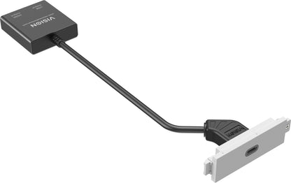 Vision TC3 USBC socket-outlet White