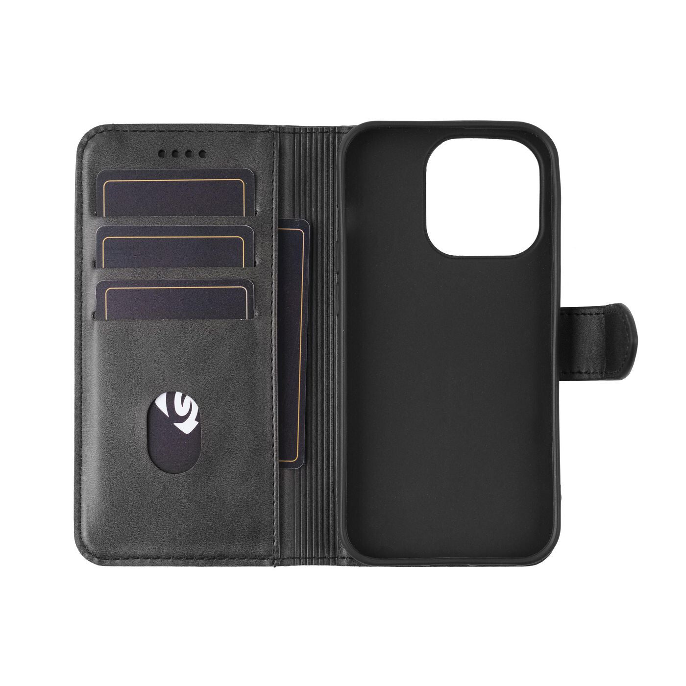 eSTUFF ES67110003-BULK mobile phone case Wallet case Black