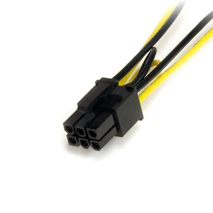 StarTech.com 6in SATA Power to 6 Pin PCI Express Video Card Power Cable Adapter