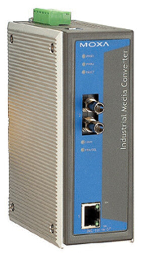 Moxa IMC-101-M-ST network media converter 100 Mbit/s 1310 nm