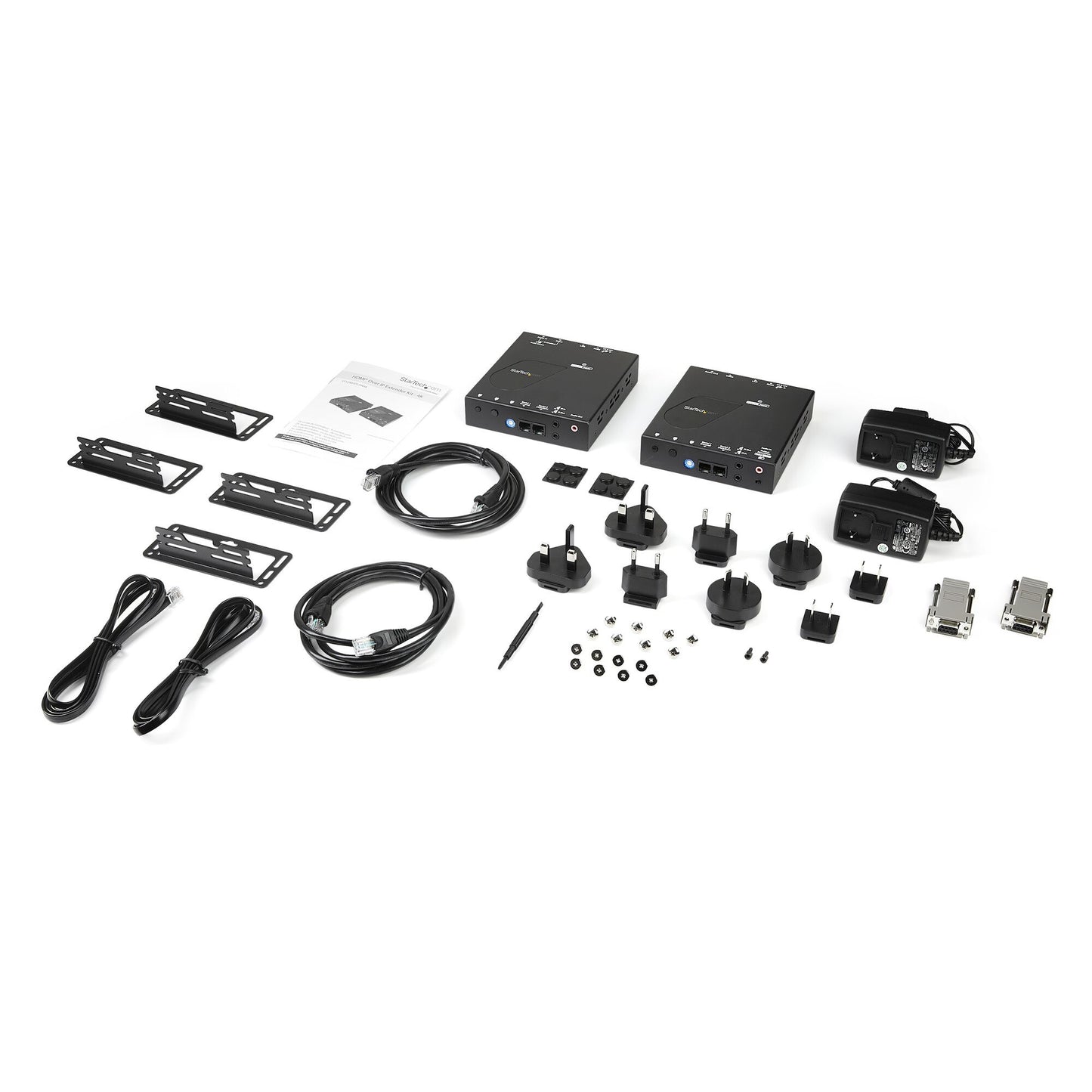 StarTech.com 4K HDMI over IP Extender Kit with Video Control App, Scalable AV over IP with support for AVoIP Video Wall