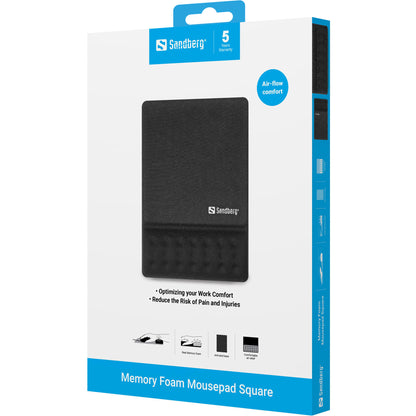Sandberg Memory Foam Mousepad Square