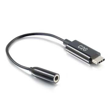 C2G USB-C® to AUX (3.5mm) Adapter Converter
