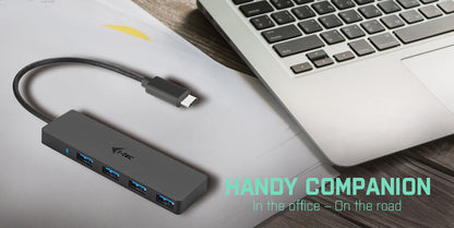 i-tec Advance USB-C Slim Passive HUB 4 Port