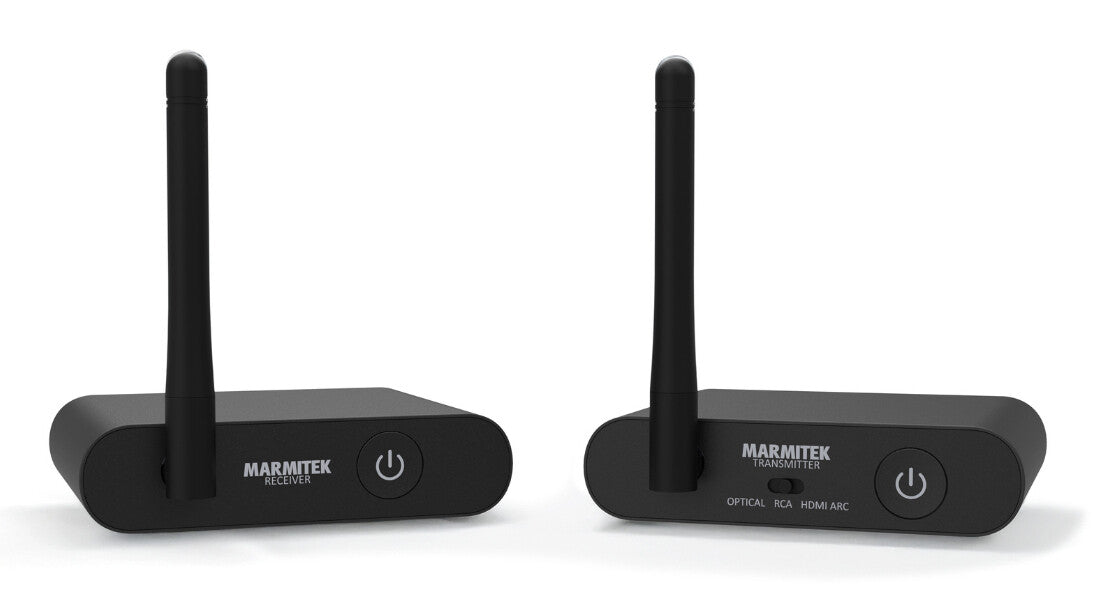 Marmitek Audio Anywhere 730 AV transmitter & receiver Black