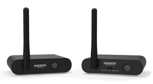 Marmitek Audio Anywhere 730 AV transmitter & receiver Black