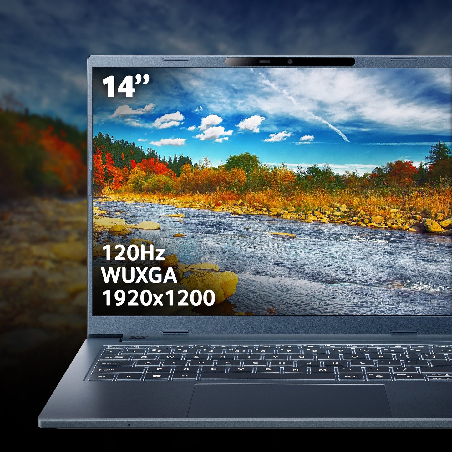 Acer Aspire 14 AI AI 14 A14-11M - Qualcomm Snapdragon X X1-26100, 16 GB, 1TB SSD, 14" WUXGA, Windows 11 Copilot+ Notebook