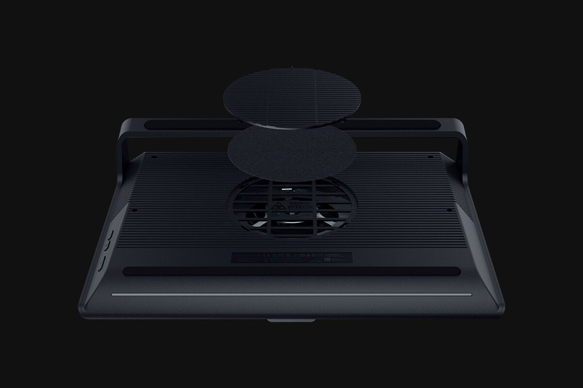 Razer RC21-02300100-R3GW laptop cooling pad 45.7 cm (18") Black