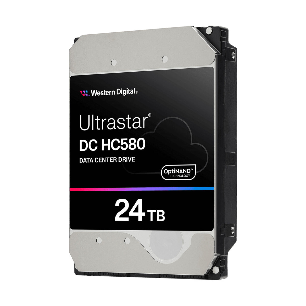 Western Digital Ultrastar DC HC580 internal hard drive, 24TB, 7200 RPM, 3.5-inch, SAS