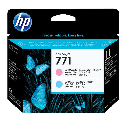 HP 771 Light Magenta/Light Cyan DesignJet Printhead