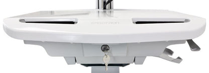 Ergotron StyleView EMR Cart with LCD Pivot White Flat panel Multimedia cart