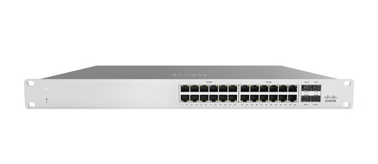 Cisco Meraki MS120-24 Managed L2 Gigabit Ethernet (10/100/1000) 1U Grey