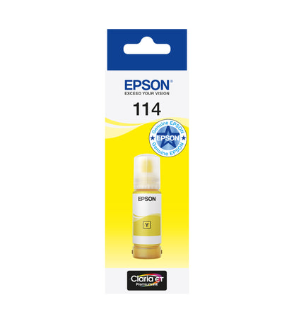 Epson 114 EcoTank Yellow ink bottle