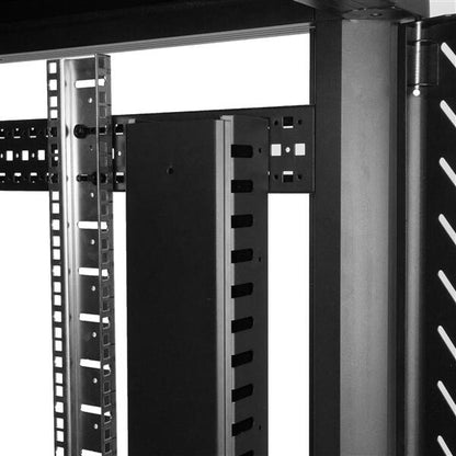 StarTech.com Vertical Cable Organizer with Finger Ducts - 0U - 6 ft.