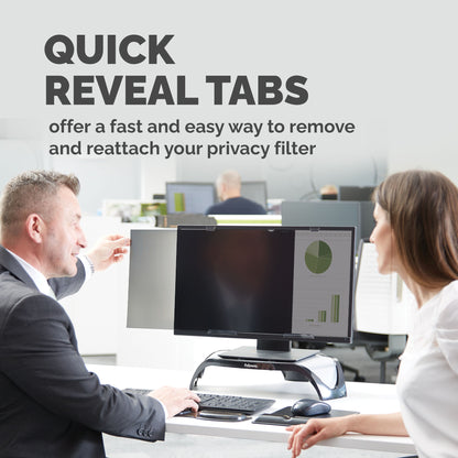 Fellowes PrivaScreen Blackout Privacy Filter - 21.5" Wide (16:9)