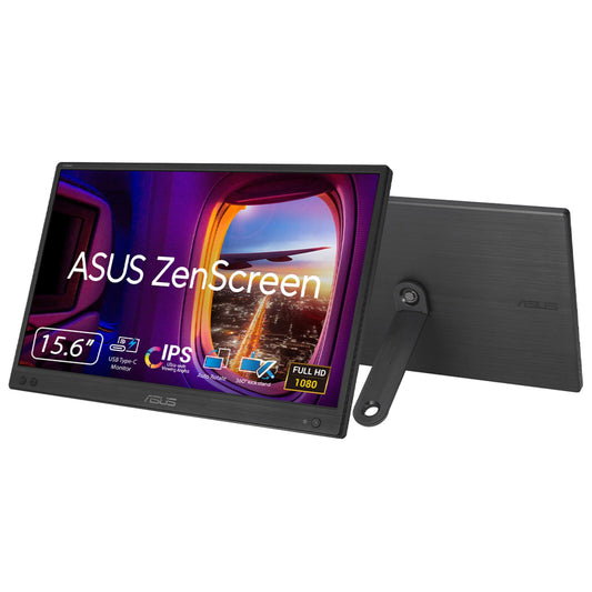 ASUS ZenScreen MB166CR monitor, 39.6 cm (15.6-inch), 1920 x 1080 pixels, Full HD, LCD, black