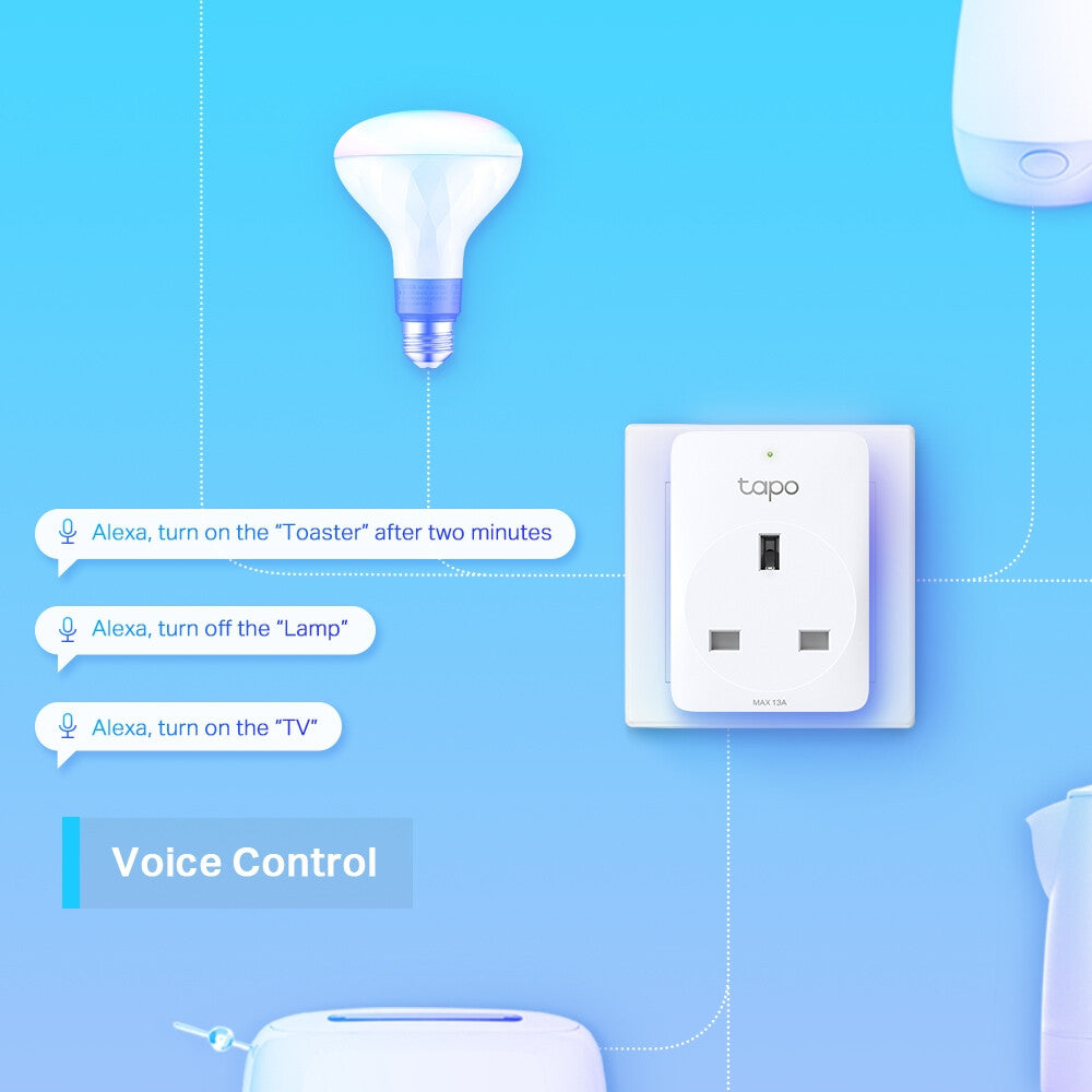 TP-Link Tapo Mini Smart Wi-Fi Socket, Energy Monitoring