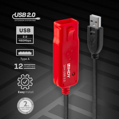 Lindy 30m USB 2.0 Active Extension Pro