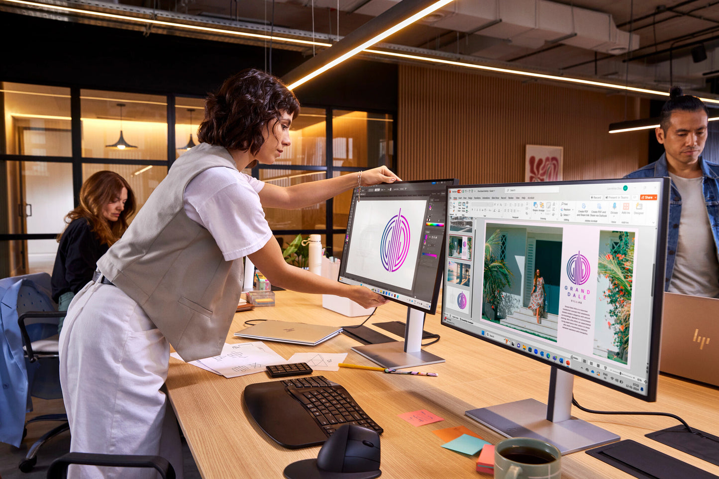 HP Series 7 Pro 27 inch QHD Thunderbolt 4 Monitor - 727pu