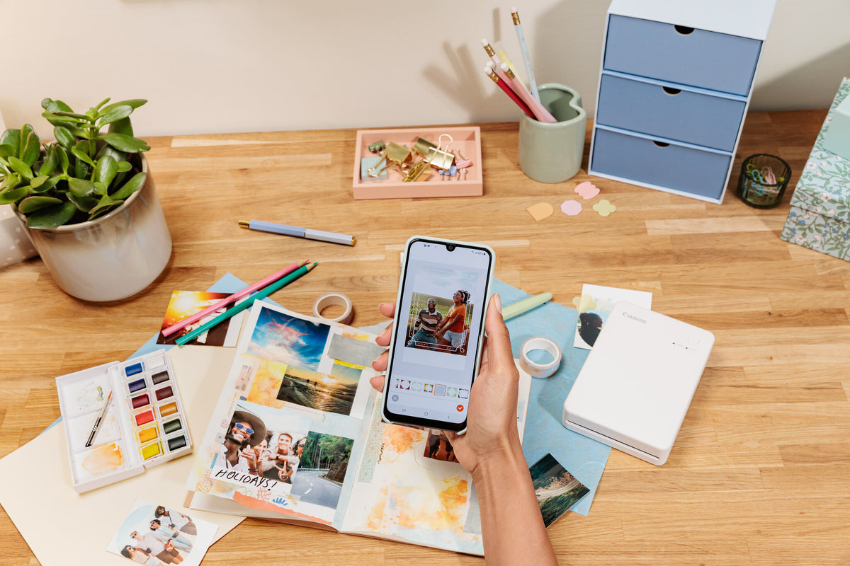 Canon SELPHY QX20 BK photo printer Dye-sublimation 287 x 287 DPI 2.8" x 3.3" (7.2x8.5cm) Wi-Fi