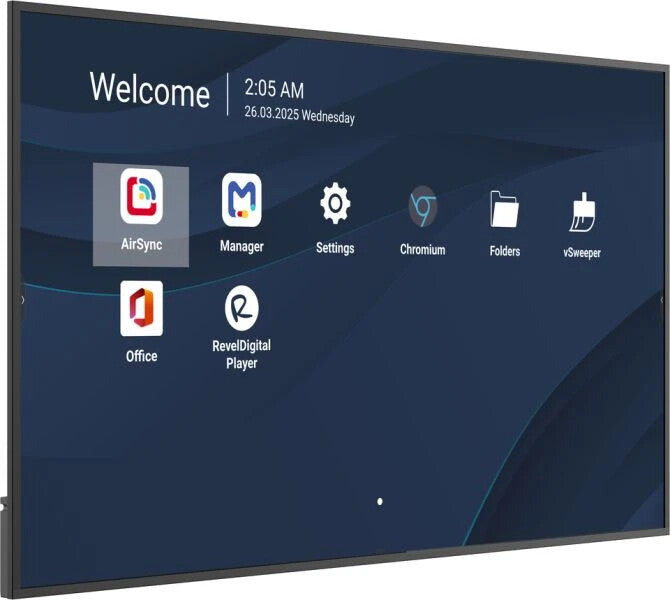 Viewsonic 75" 4K Commercial Display with ProAV Integration