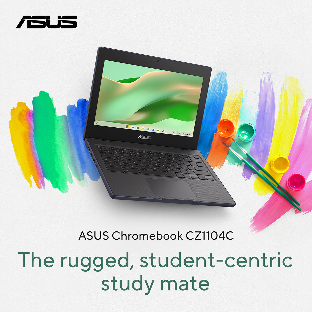 ASUS Chromebook CZ11 CZ1104CM4A-MZ0055 MediaTek Kompanio 540 29.5 cm (11.6") HD 8 GB LPDDR5x-SDRAM 64 GB eMMC Wi-Fi 6E (802.11ax) ChromeOS Grey QWERTY UK English