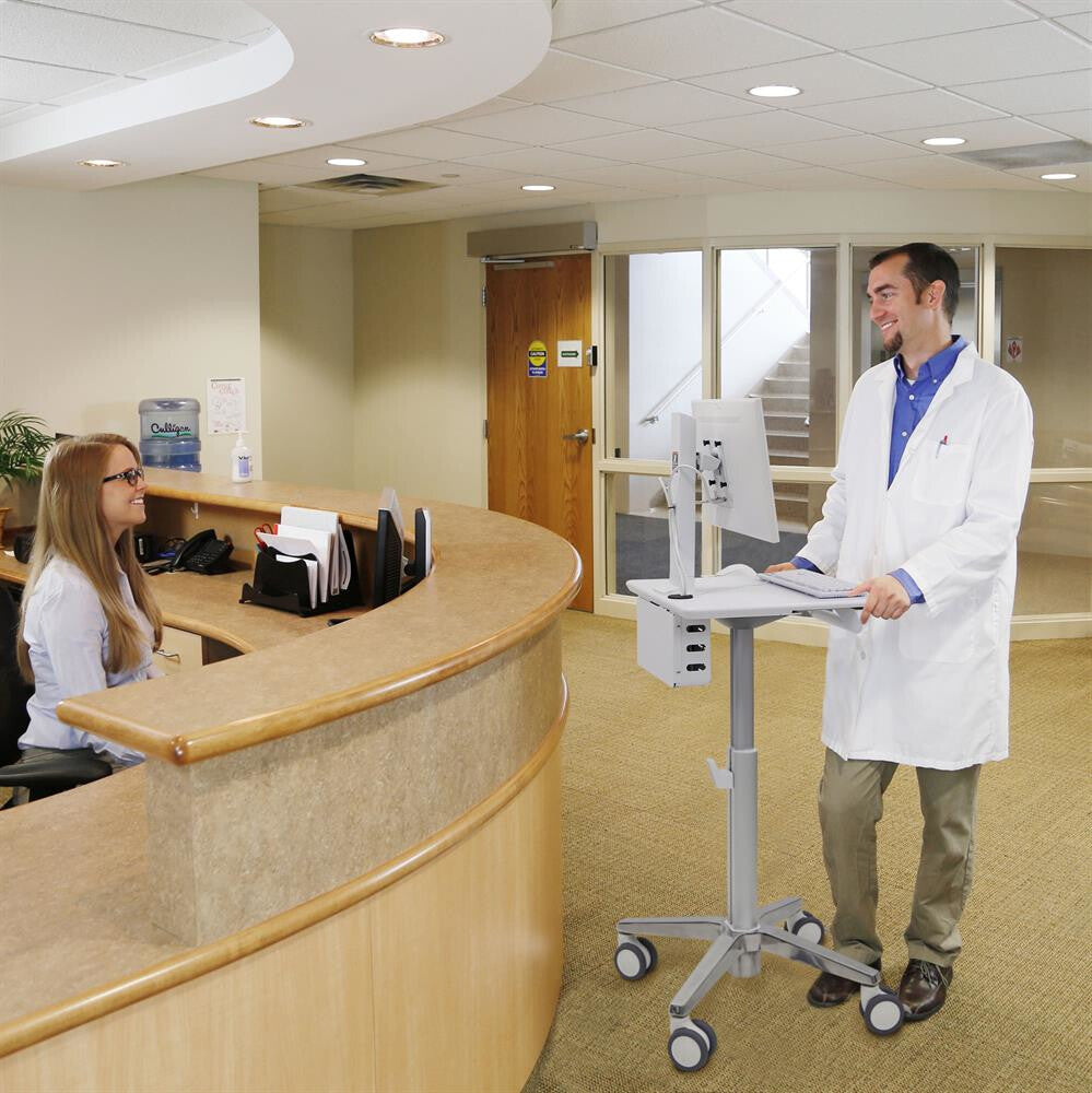 Ergotron SV10-1300-0 desktop sit-stand workplace