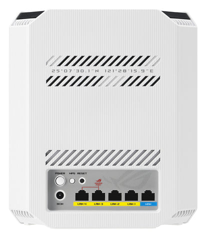 ASUS GS-BE7200 wireless router 2.5 Gigabit Ethernet Dual-band (2.4 GHz / 5 GHz) White, Black